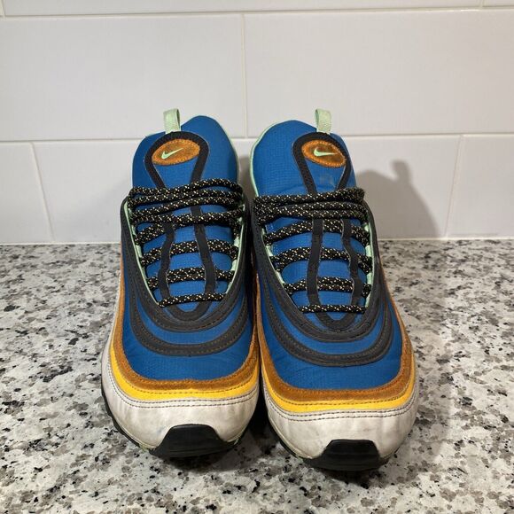 Nike Mens Air Max 97 CZ7868-300 Blue Casual Shoes Sneakers Size 10 - Picture 2 of 8